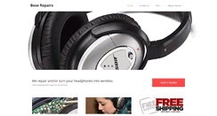 Desktop Screenshot of boserepairs.com